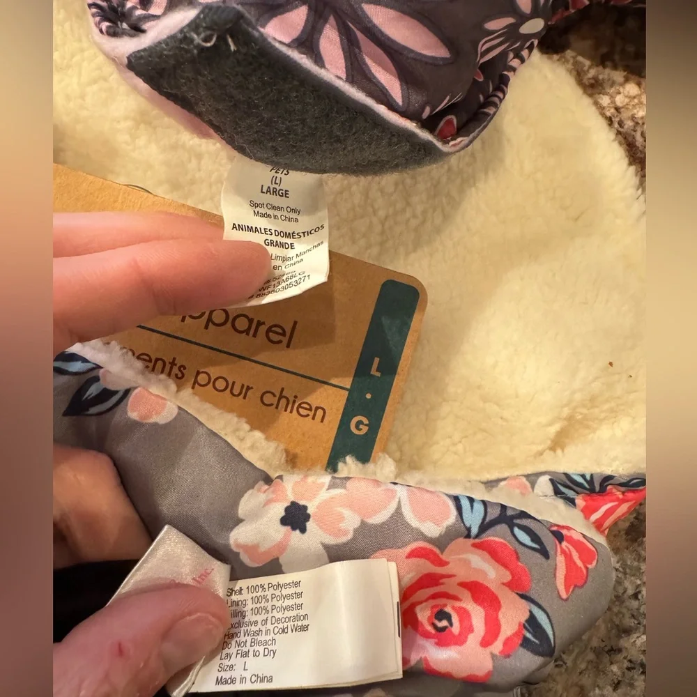 Set of Three Stylish Dog Coats
